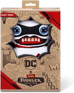 Fuggler x DC by ZURU Funny Ugly Monster, Plush, Collectible, Toy (Harley Quinn)