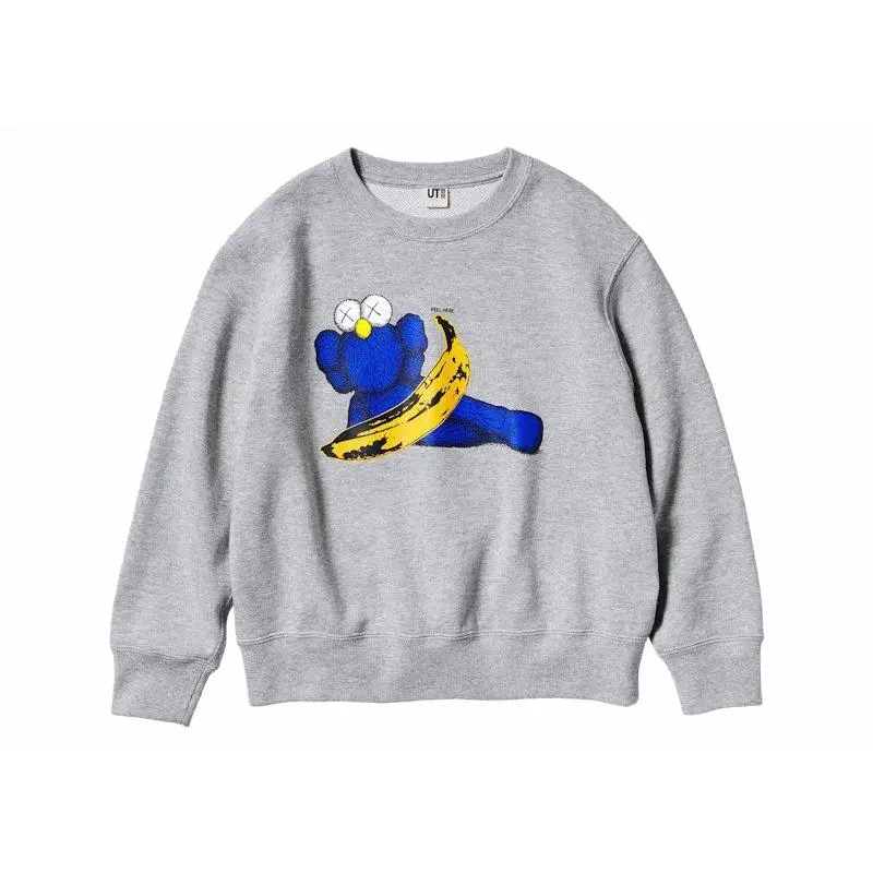 KAWS x Uniqlo Warhol Graphic 472951 Sweatshirt Gray (unisex) by StockX KAWS x Uniqlo Warhol Graphic 472951 Sweatshirt Gray (unisex) by StockX