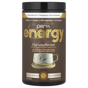 Perk Energy Chai Latte, 13.6 oz (380 g)