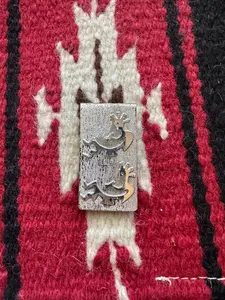 Handcrafted Kokopelli Sterling Silver Money Clip