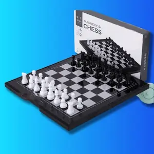 Magnetic Chessboard + grid Game Educational