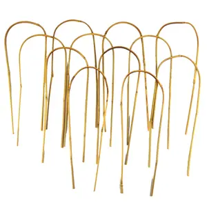16 in. Bamboo U Trellis Hoop Stakes - Pack of 10