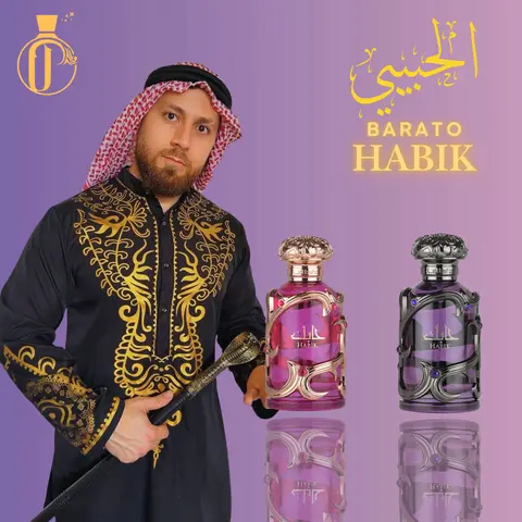 El Habibi Barato Bundle | Habik Men & For Women | Unisex Fragrances | 100ML | Eau De Parfum | Cardamom, Pepper, Artemisia