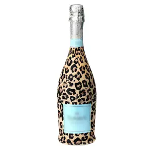 Beau Bottles Tan Leopard - Decorative Bottle Wrap