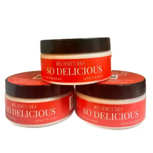 Mrs. Renee’s Shea: So Delicious 8 oz Whipped Butter with Long-Lasting Scent, Gluten-Free, Paraben-Free, and Preservative-Free for Skincare and Fragrance