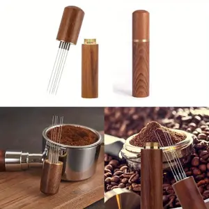 Stainless Steel Coffee Tampers Espresso Ground Mixers Dispensers Levelers WDT Tools Cafe Stirrers Barista Accessories Coffee Making Tool