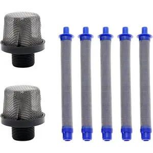 (2+5 Pack) Heavy-Duty Airless Spray Gun Filter Kit288749 with288716 Suction Filter - Fits Graco SG10, SG20, SG Pro, SG2, SG3 - Paint Sprayer Replacement Parts
