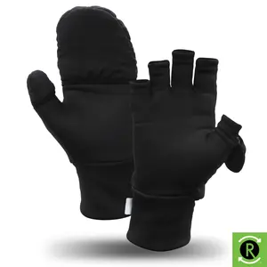 TrailHeads Men’s Insulated Convertible Mittens - Winter Running Mittens