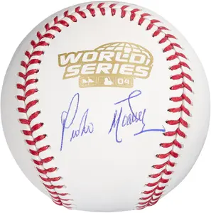 Pedro Martinez Boston Red Sox Autographed 2004 World Series Logo Baseball - Fanatics Authentic Certified
