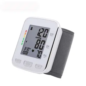 Digital Wrist Blood Pressure Monitor – Large LCD Display, Voice Broadcast, Dual-User Memory, USB Rechargeable