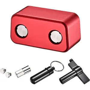 OBD2 Port Anti-Theft Lockout Tool, OBD Port Protector for Cars/SUV/Trucks, Anti Theft OBD2 Lock Protector (Red)