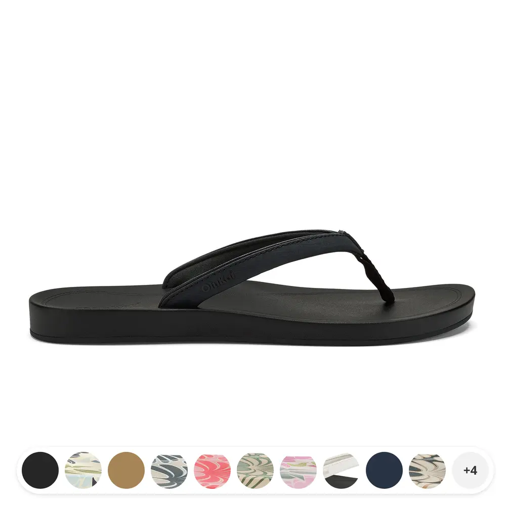 Women's U'iki Slip-On Sandals, Water Resistant, Breathable, Synthetic Strap, Rubber Sole