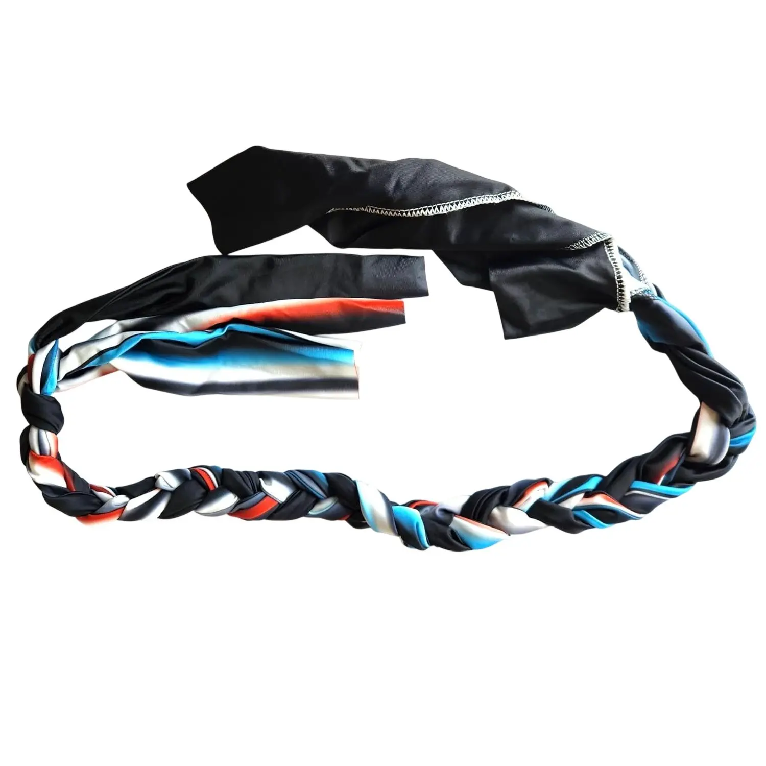 Braid-in Horse Tail Bag, Durable Long Design with Drawstring Top (Multicolor)