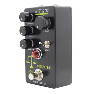 MoskyAudio Big Fuzz Guitar Pedal Fuzzy Distortion Guitar Effect Pedal True Bypass