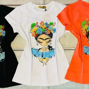 Vinizbena Frida Kahlo White  Women’s T-Shirt Top