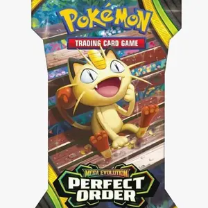 Pokemon Trading Card Game Mega Evolution Perfect Order - Officially Licensed Collectible Card Game for Fans
