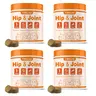 YWUJID Hip & Joint Health Soft Chews for Dogs , Formulated with Glucosamine, Chondroitin, MSM, and Omega-3; Suitable for Dogs of All Ages; Pork Flavor