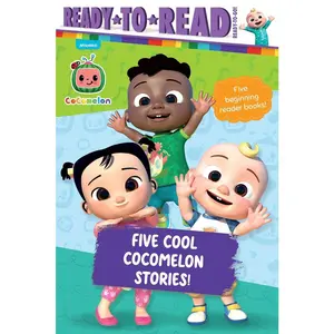 USED-Five Cool Cocomelon Stories!: I Like School!; This Is the Way We Play; The Balloon Boat Race!; Hide-And-Seek Fun!; Cece Has a Little Cat (Paperback)