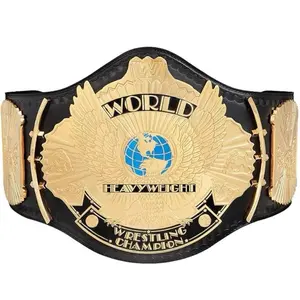 Classic Gold Winged Eagle Heavyweight Wrestling Championship Belt 2mm