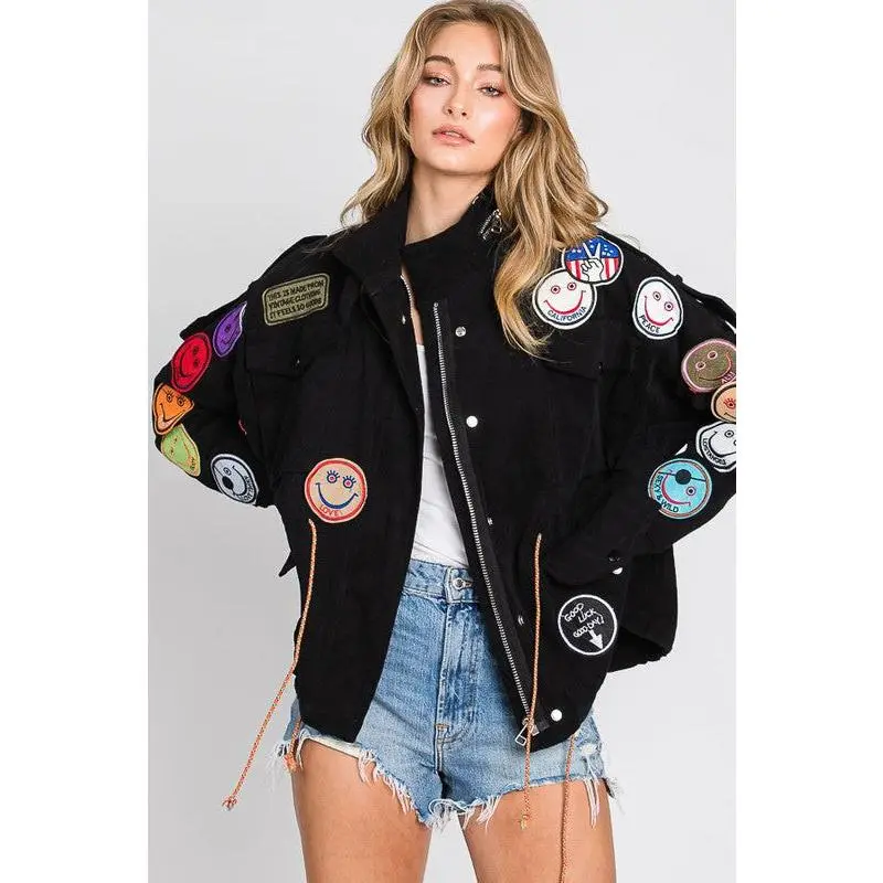 Smile Patch Jackets