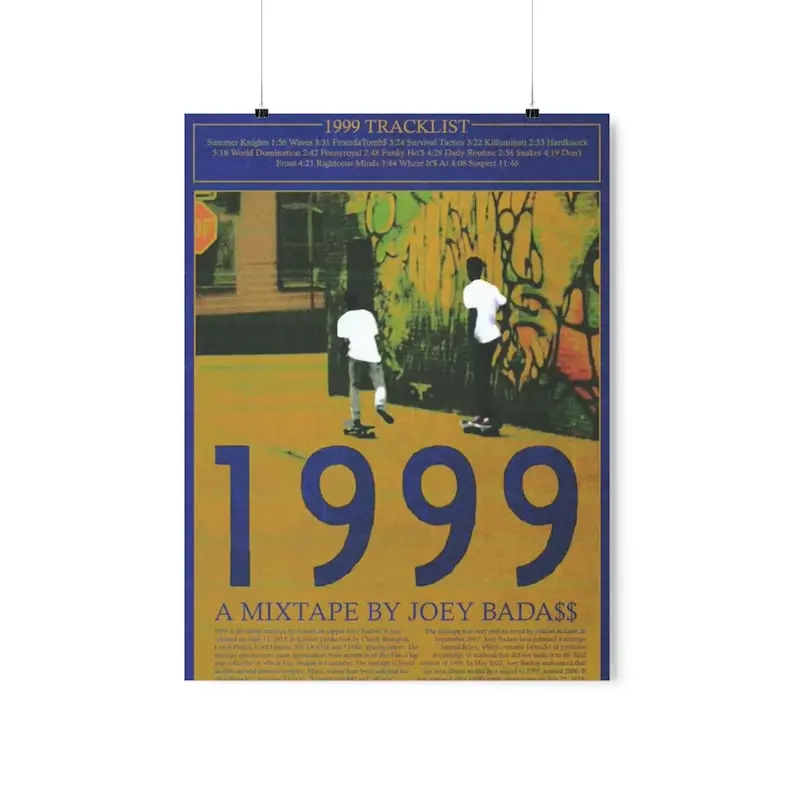 Joey Badass - Poster | Rap Poster, Hip-Hop Poster