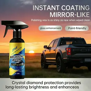 ZYKR Automotive Nano Coating Repair Agent -Spray Coating - Advanced Automotive CoatingAgent - With Dust and Water RepellentProperties - Long-lasting and Durable withGloss, Suitable for Continuous Use. 350milliliters.