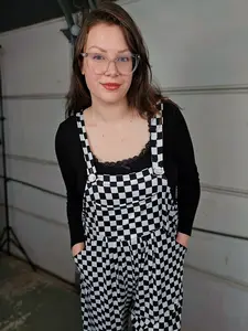 Checkered Karli Overalls Checkered Karli Overalls