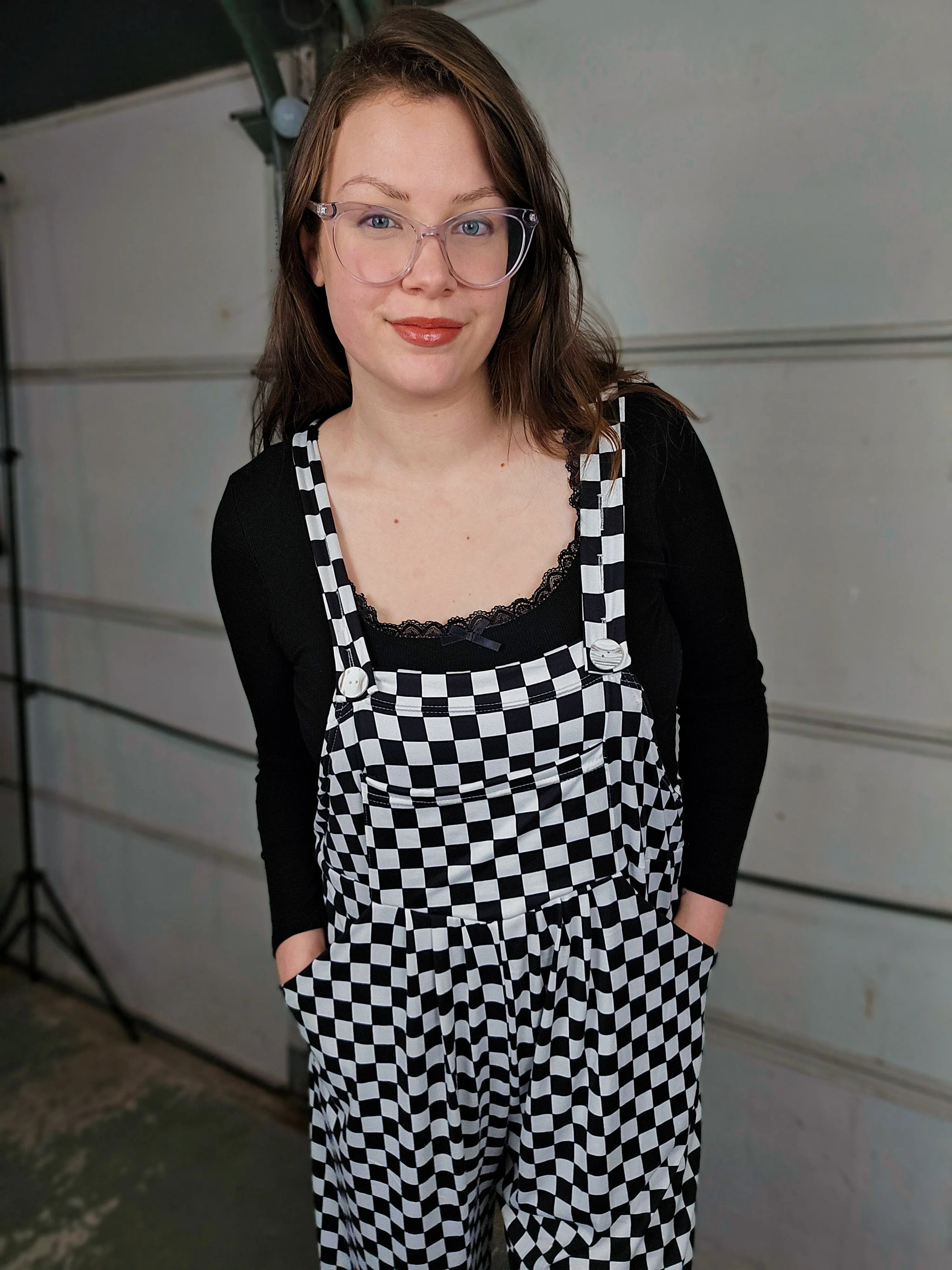 Checkered Karli Overalls Checkered Karli Overalls