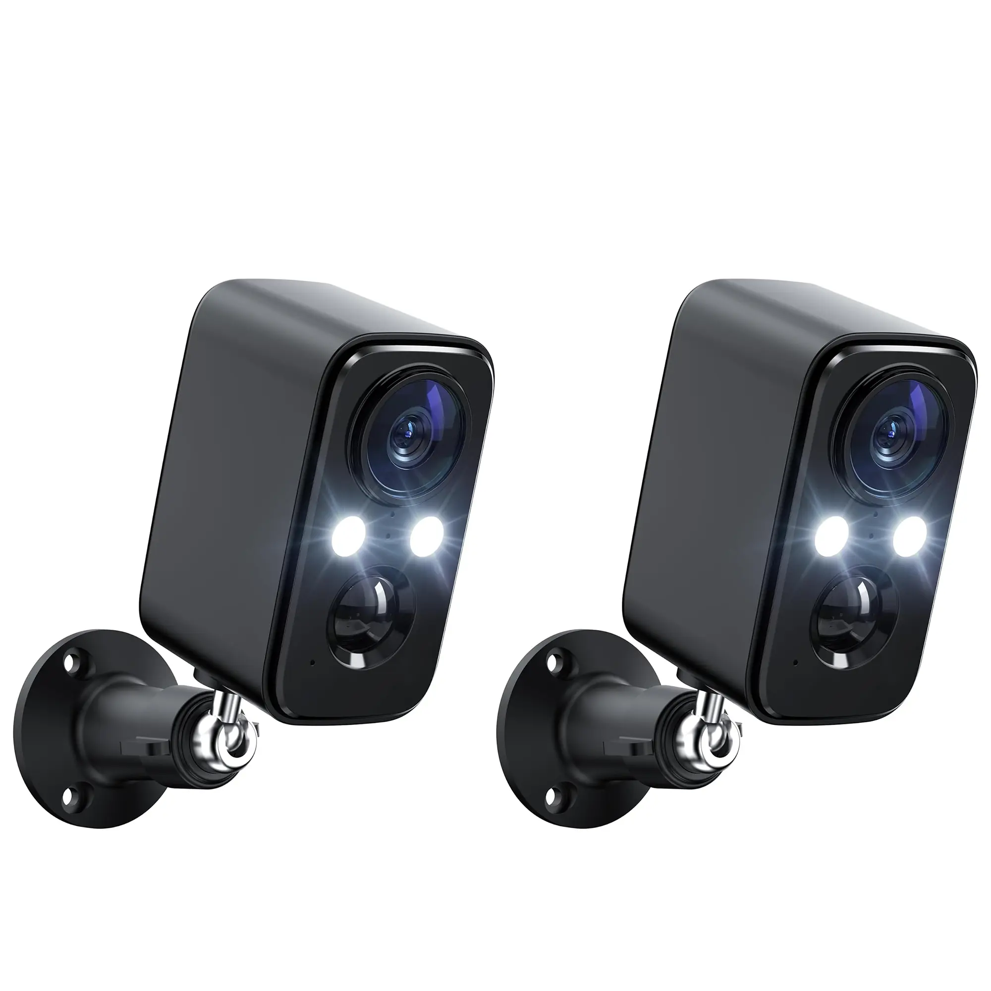 Black-2Pack( Not Included Solor Panel)