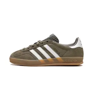 Gazelle Indoor "Olive Strata Cloud White Gum" JQ0174