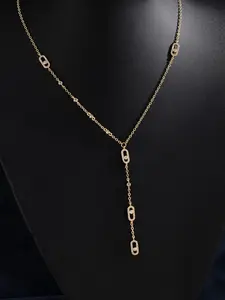 Elegant Copper Cubic Zirconia Pendant Necklace, Jewelry for Women, Perfect for Parties Weddings Daily Wear, High End Necklace