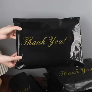 23 Thank You Shipping Bags, Polymailers, Unisex School & Wedding Gift Packaging, Durable Plastic Storage Bags, Ideal for Clothing & Mail, Postal Bags