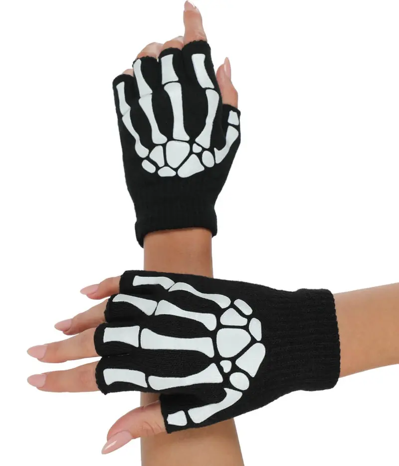 y2k fingerless gloves - TikTok Shop
