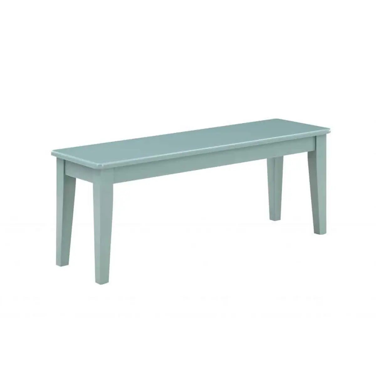 Boraam 36736 Colorado Dining Bench - 44x18x15 in, Blue, Charming Cottage Feel, Durable, Gently Tapered Legs, Ideal for Reading Nook