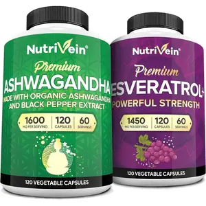 Nutrivein Ashwagandha & Resveratrol Bundle - The Perfect Supplement Bundle