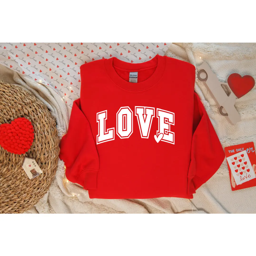 Red Love Sweater
