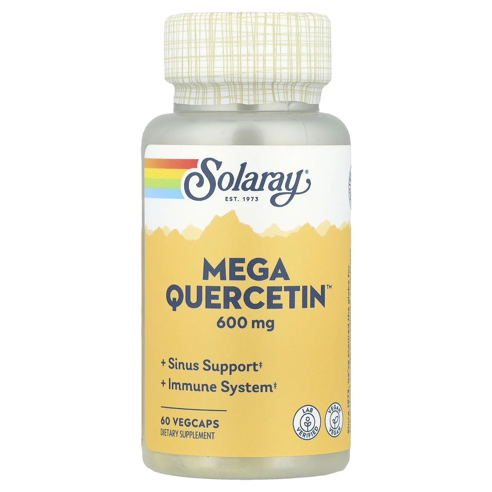 Solaray Mega Quercetin™, 60 VegCaps