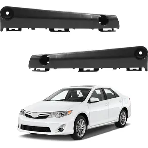 Front Bumper Cover Bracket Retainer Support Pair for Toyota Camry 2012 2013 2014 5253606120 5253506130