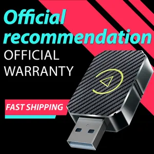 Yurnlv Wireless Apple CarPlay Adapter for Factory Wired Cars Android Auto Adapter Easier Connectivity Compatibility Stable, Faster, Automotive