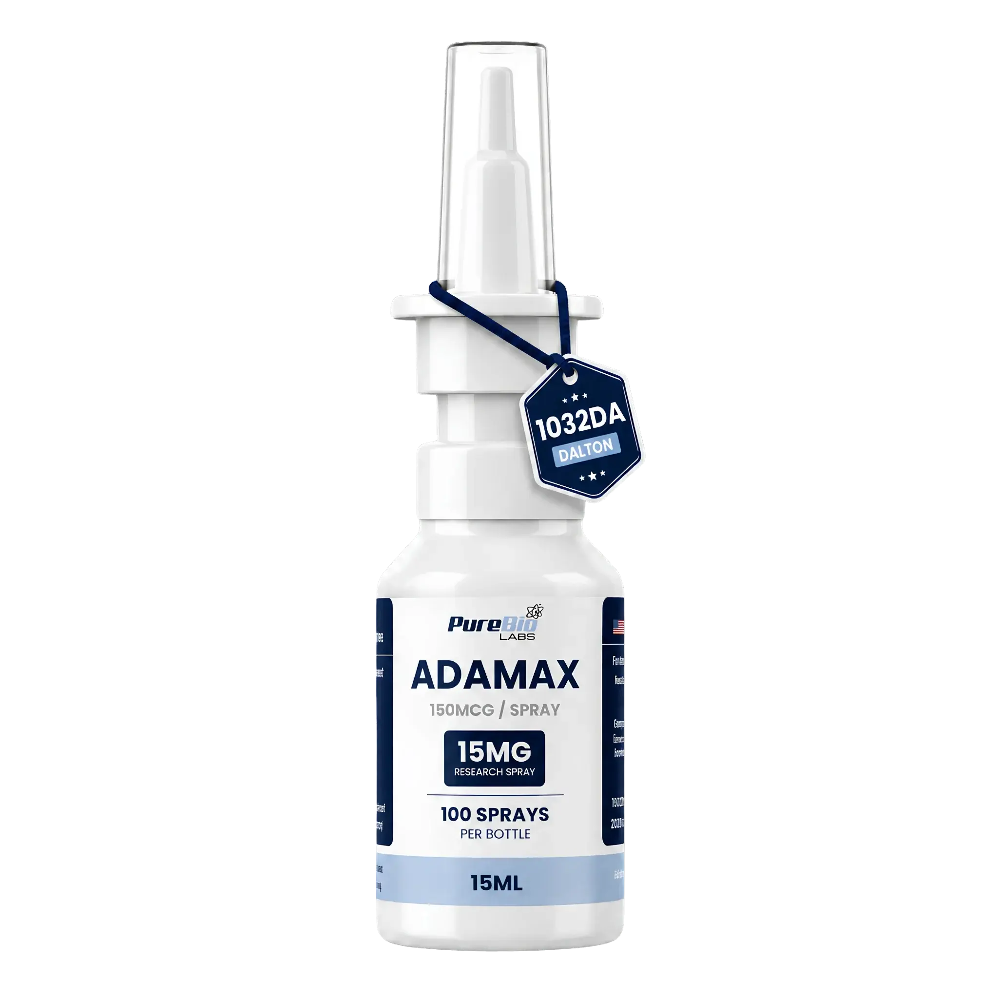 Adamax Liquid Peptide Spray, 1032 Dalton Research Grade, for Laboratory Applications | Pure Bio Labs