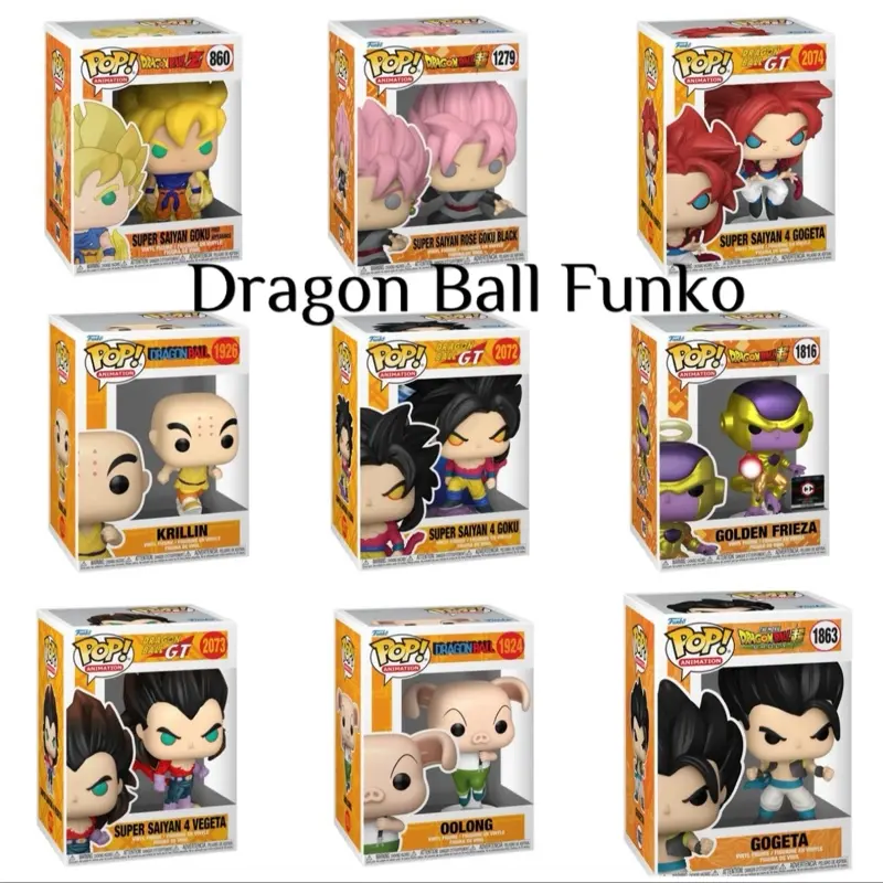 Dragon Ball Funko Pops Vinyl Figures Listing