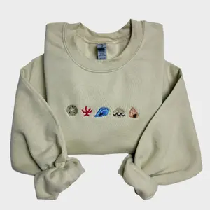 Island Collector Embroidered Sweatshirt, Animal Crossing Inspired Crewneck, Cozy Gamer Gift