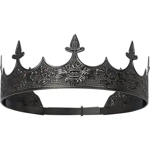 Crown for Men Crowns Tiara for Birthday Party Costume