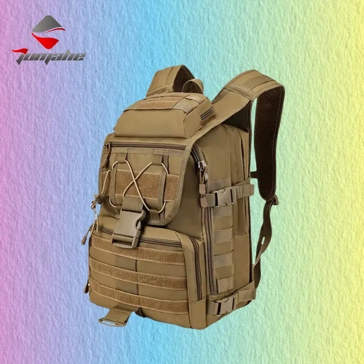 Jumahe Tactical Camo Backpack for Men,Outdoor Gear for Hiking Mountaineering,Men Gifts Idea,Gifts for Father,Daylite Commuter Prime Backpack with Adju