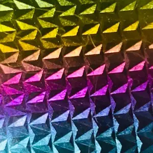 Black Rainbow 3D Puff Vinyl 20”x12” sheet
