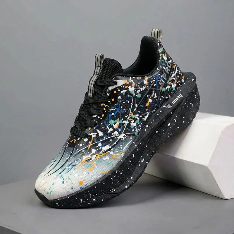Ubetif Women's Sporty Running Shoes, Ultra-Lightweight Breathable Mesh Fabric Trainers with Shock-Absorbing Soles for Gym Workouts and Track, Running Sneakers Shoes, Shoe Runners