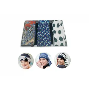 Masumi Gift Box 1: 1 Chemo Cap + 3 Scarves
