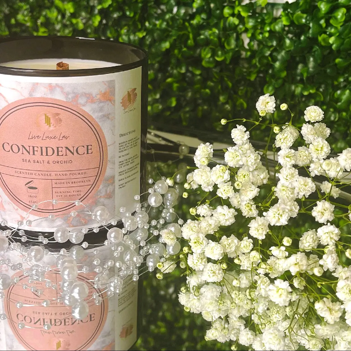 Confidence (Sea Salt Orchid) Candle- 9 oz.