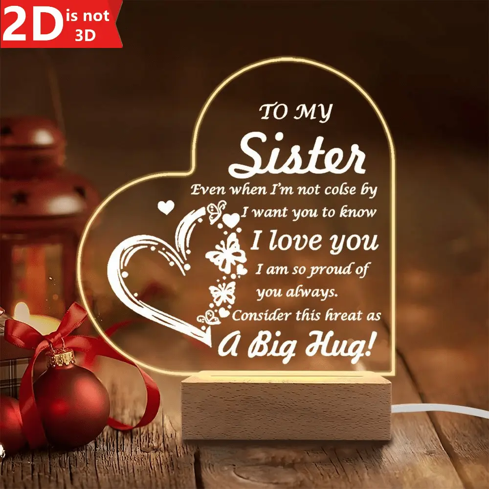 Warmth-Adding Decor for Birthday, Graduation & Christmas — Perfect for Sibling Bonds.