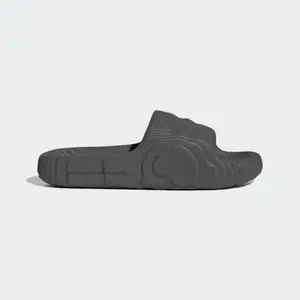 Adidas Adilette 22 HP6522 Slides Sandals Unisex Lifestyle Comfort Slip On EVA Foam Lightweight Waterproof Quick Dry Beach Pool Shower Casual Summer Slide Sandals Modern Futuristic 3D Textured Design Everyday Wear Recovery Slides Footwear